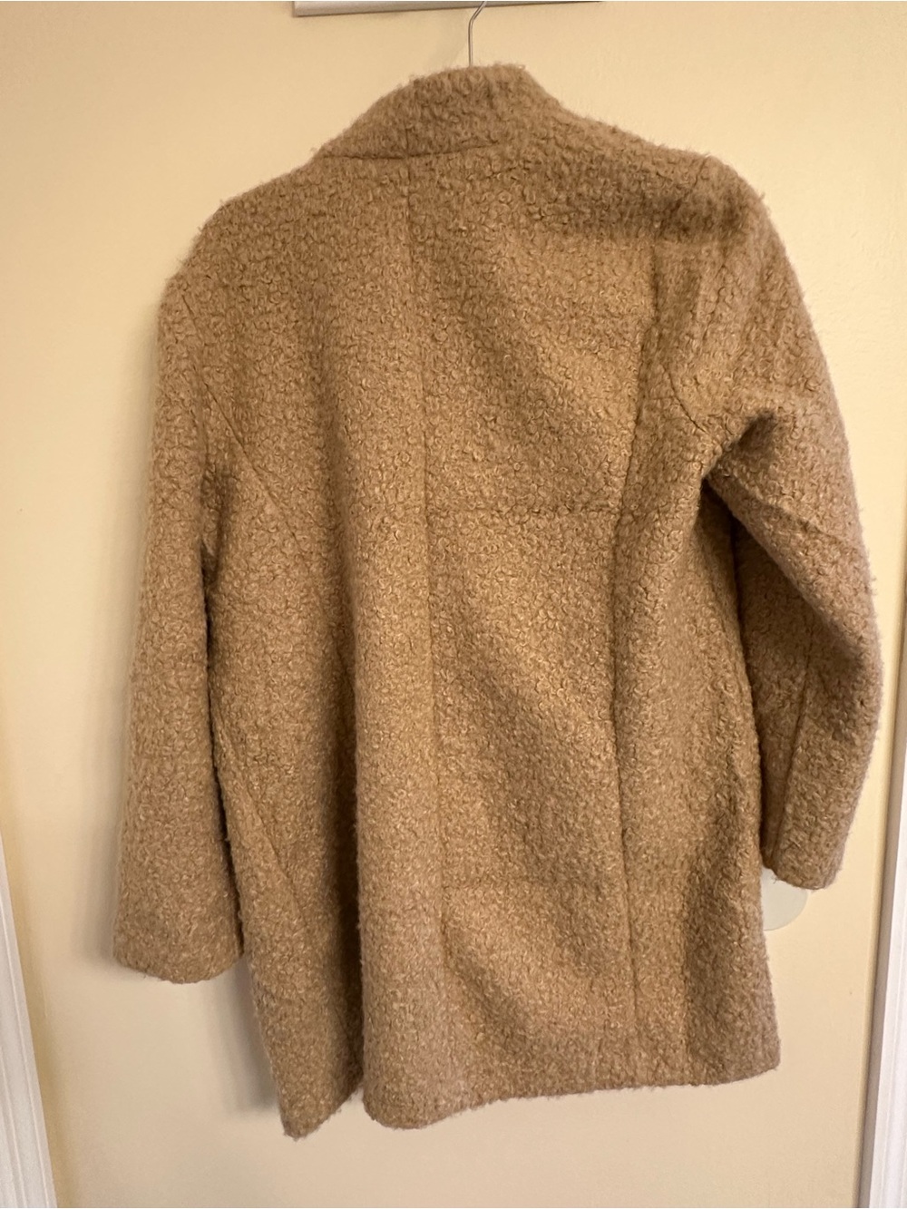 Womens Camel Teddy Coat Carole wren